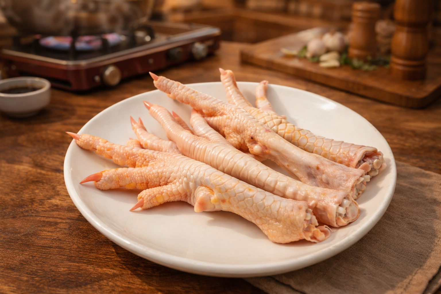 Chân gà giun quế